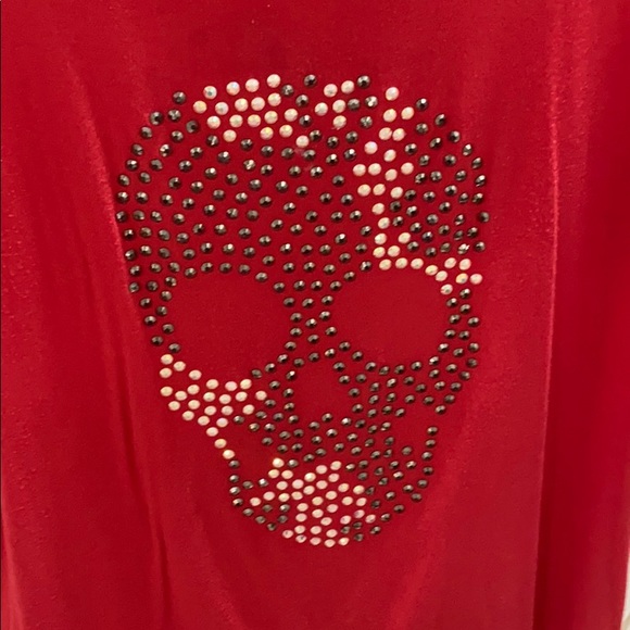 Bling skull blouse - Picture 2 of 4